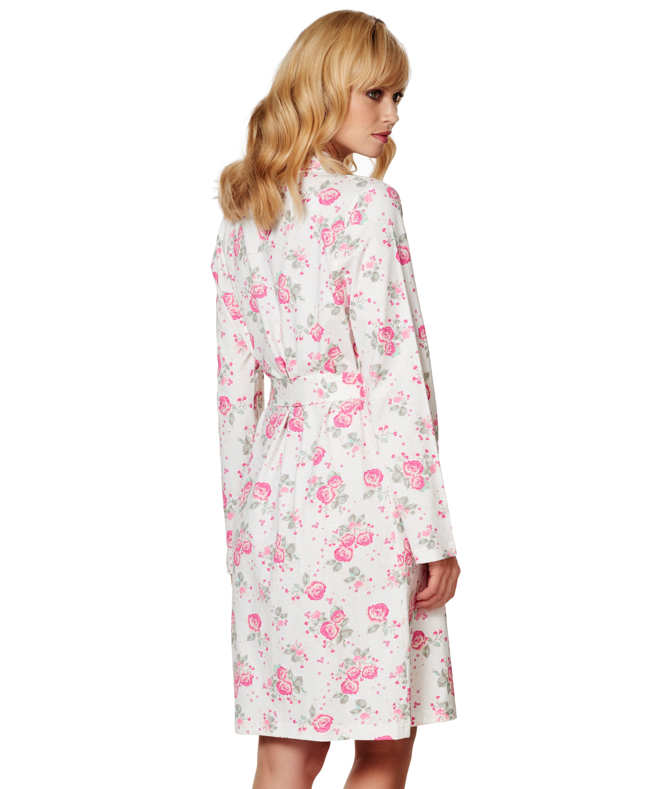 Bathrobe Flower, Vit, main