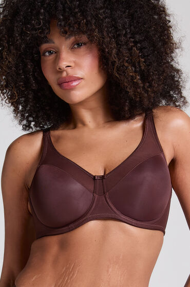 Hunkemöller Icke-formpressad minimizer-bh med bygel Nina Brun — produktbild