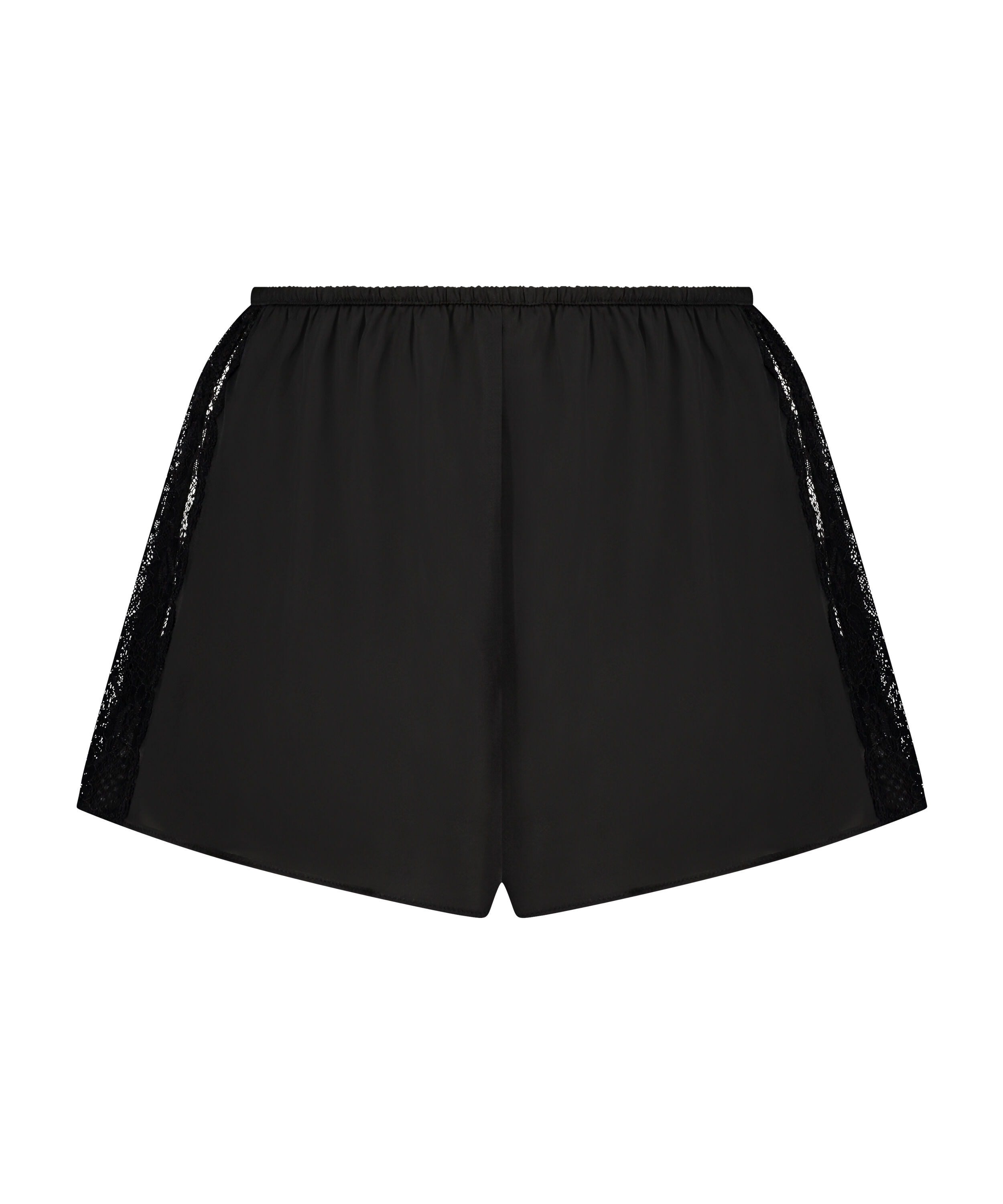 Pyjamasshorts Satin Marcela, Svart