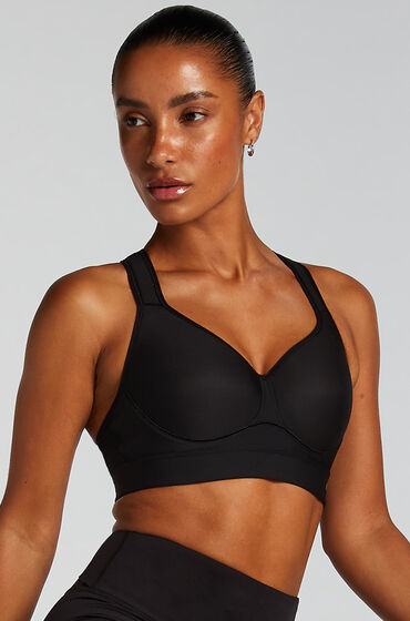 Hunkemöller HKMX Sport-bh The All Star nivå 2 Svart