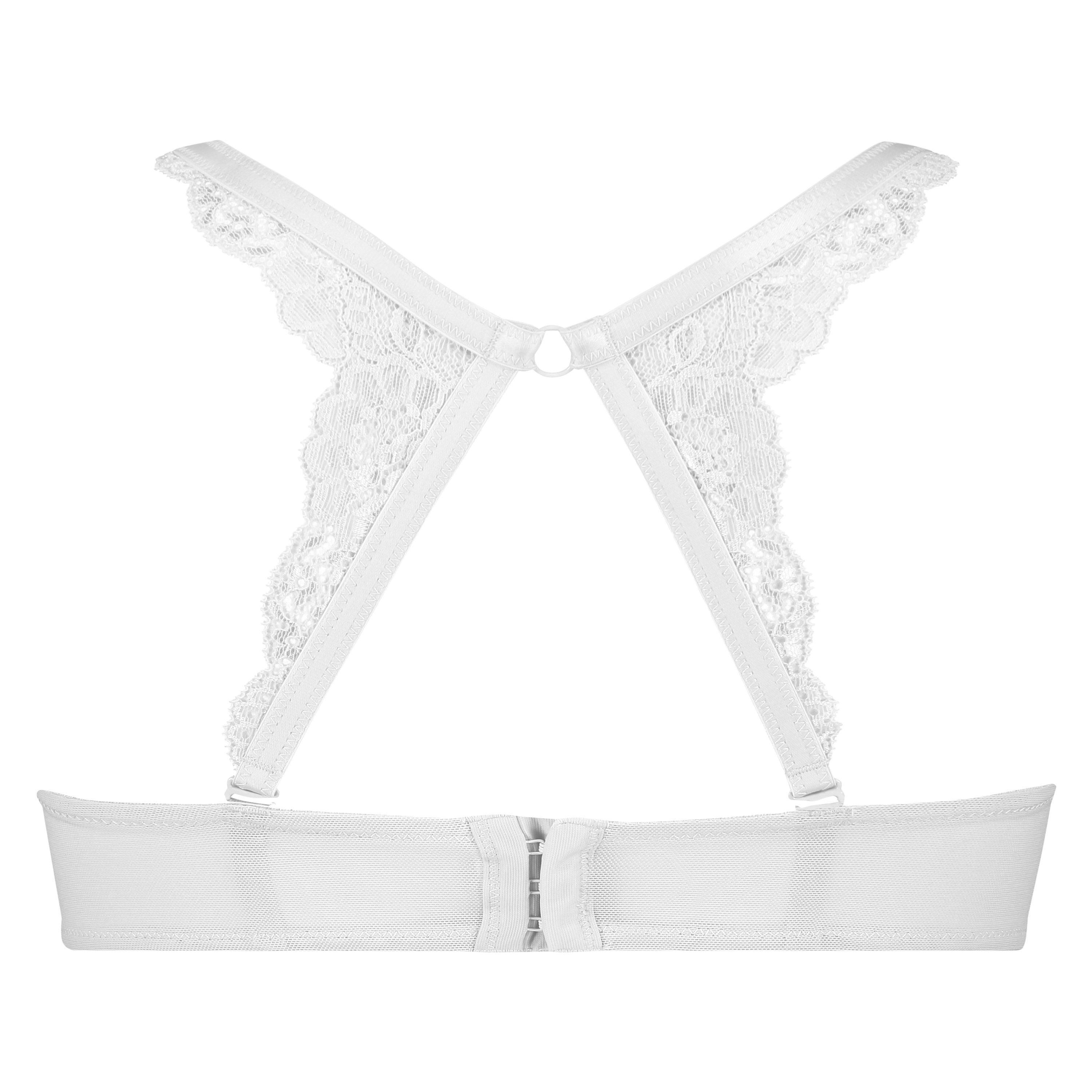 Bakstycke i spets, Vit, main