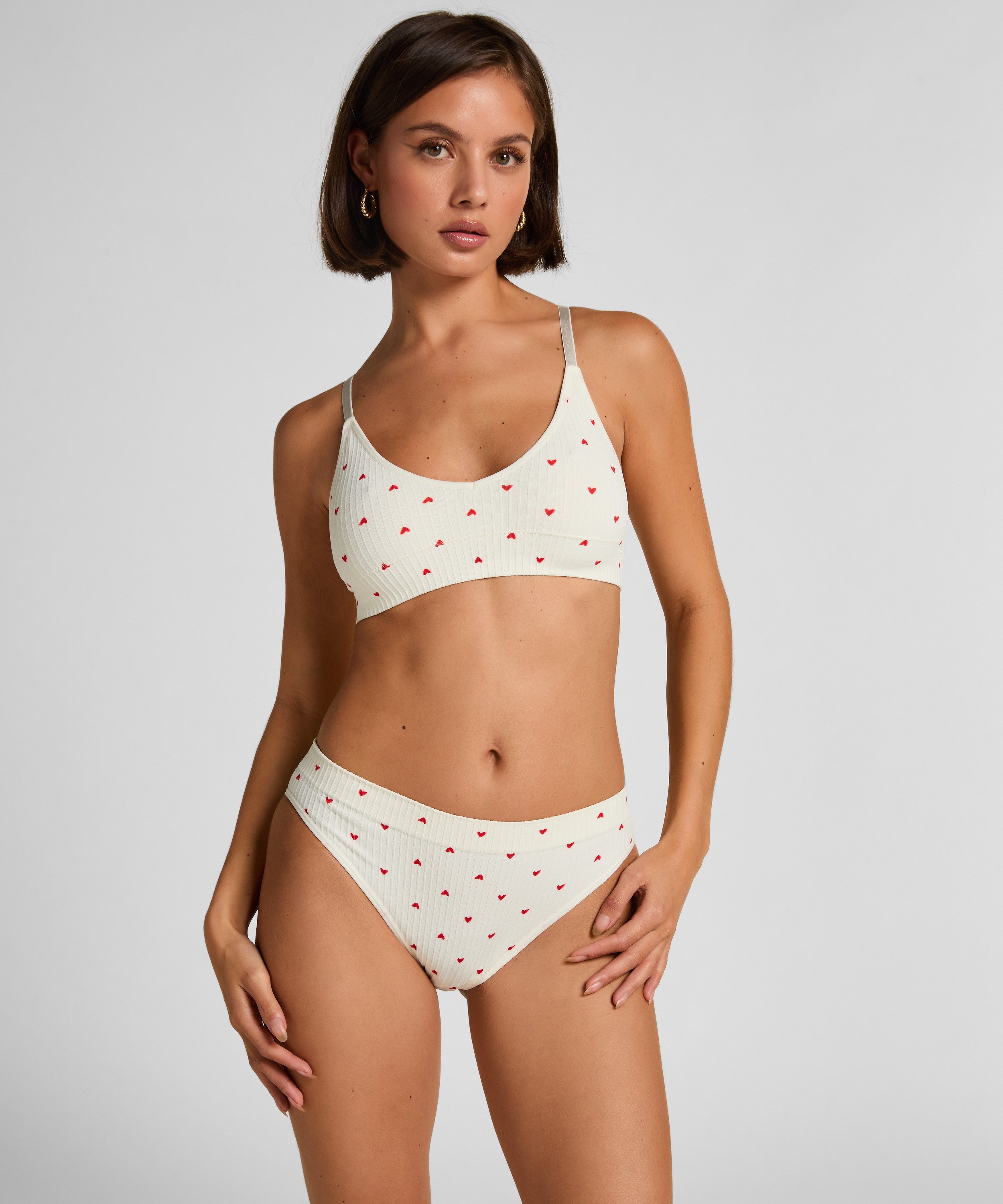 Bralette Dianne, Vit, main