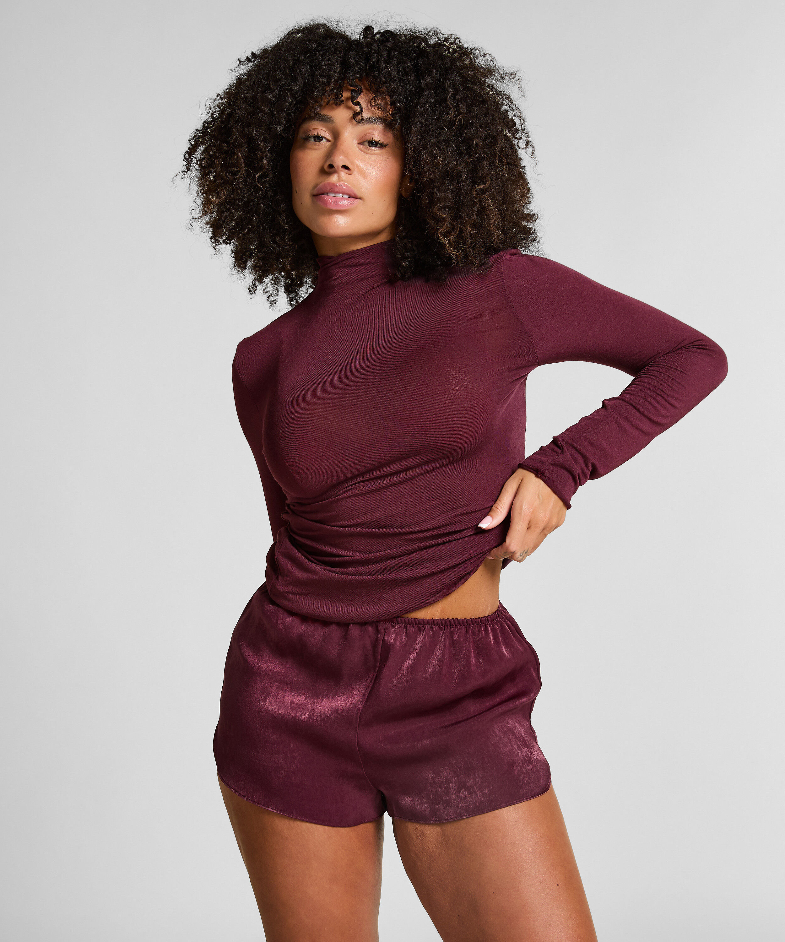 Kort Satin Minimal, Lila