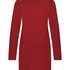 Nattskjorta med rund hals, Röd