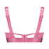Formpressad longline-bh med bygel Elsa, Rosa