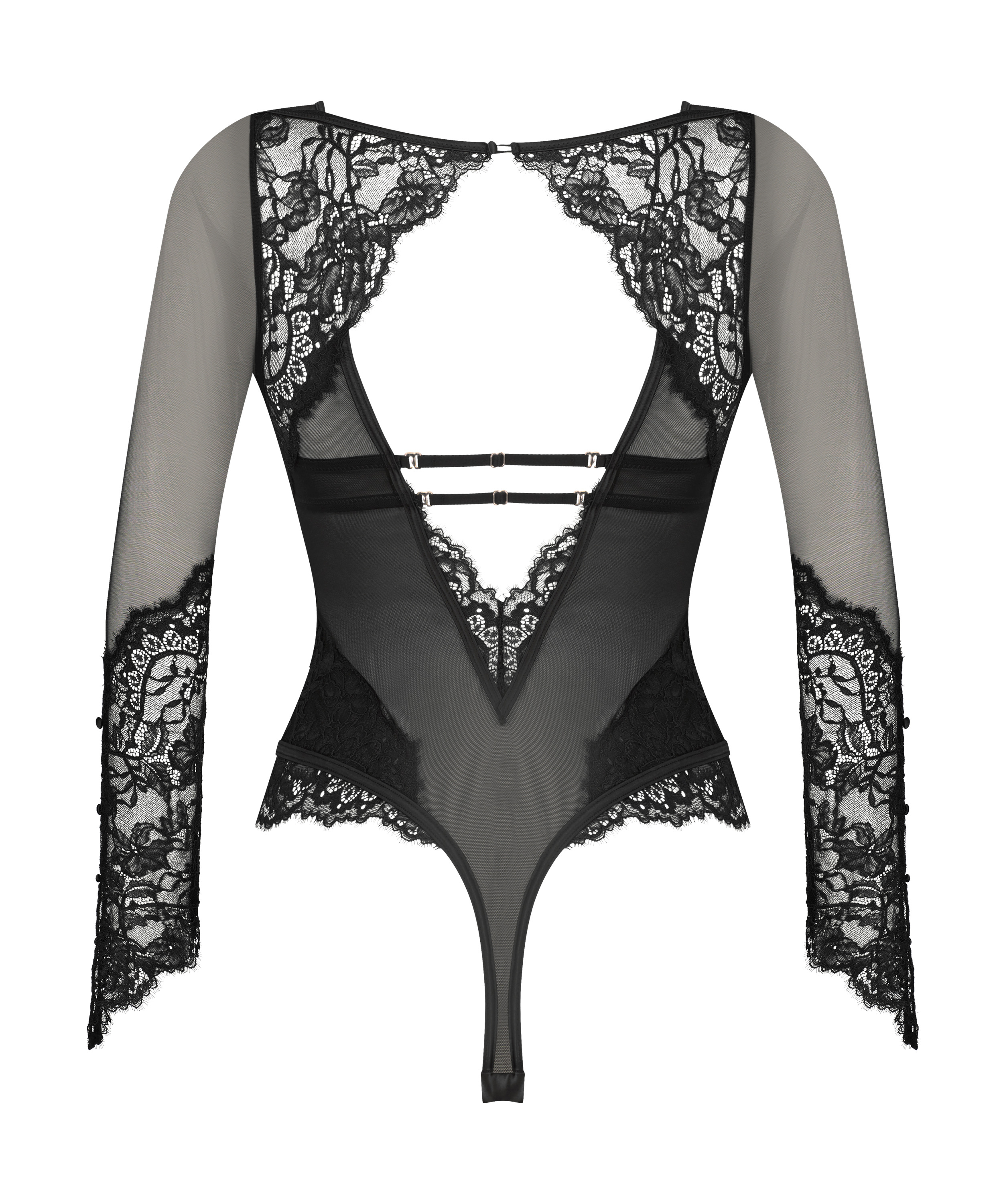 Cecile body, Svart, main