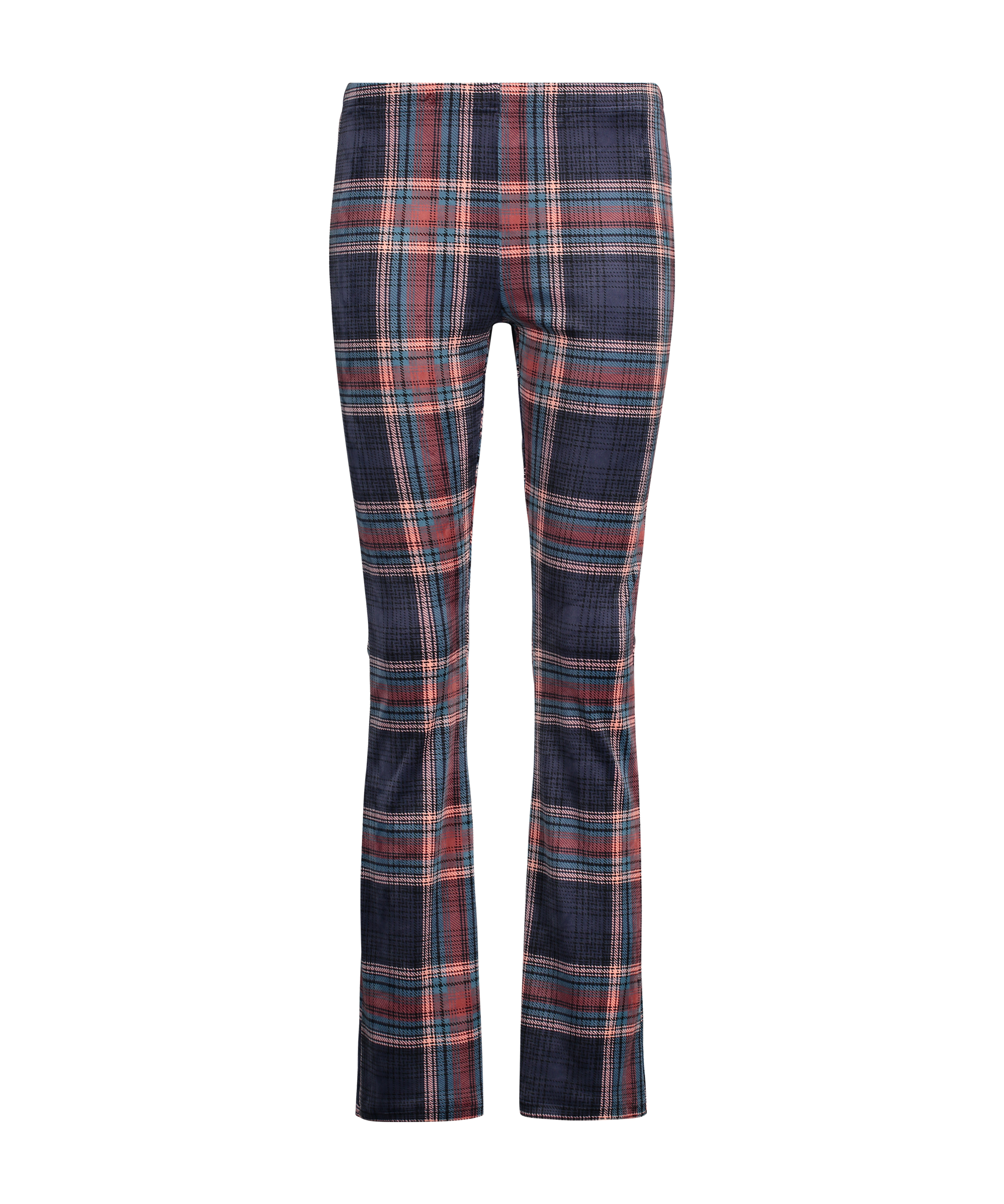 Sammetsleggings, blå, main