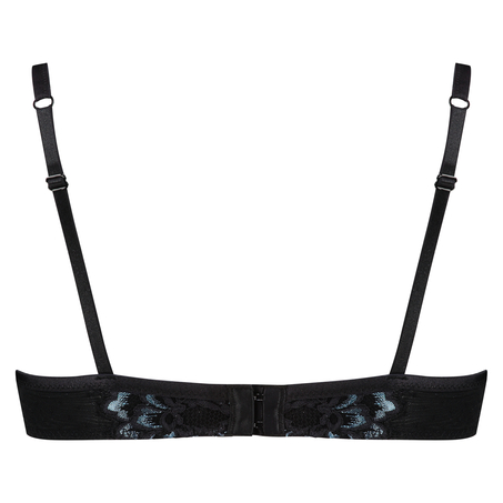 Doutzen Enchanted formpressad bygel-bh med halvkupa, Svart