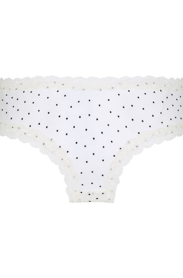 Hunkemöller Brazilian-trosa V-shape mesh trosor dam – bild 2