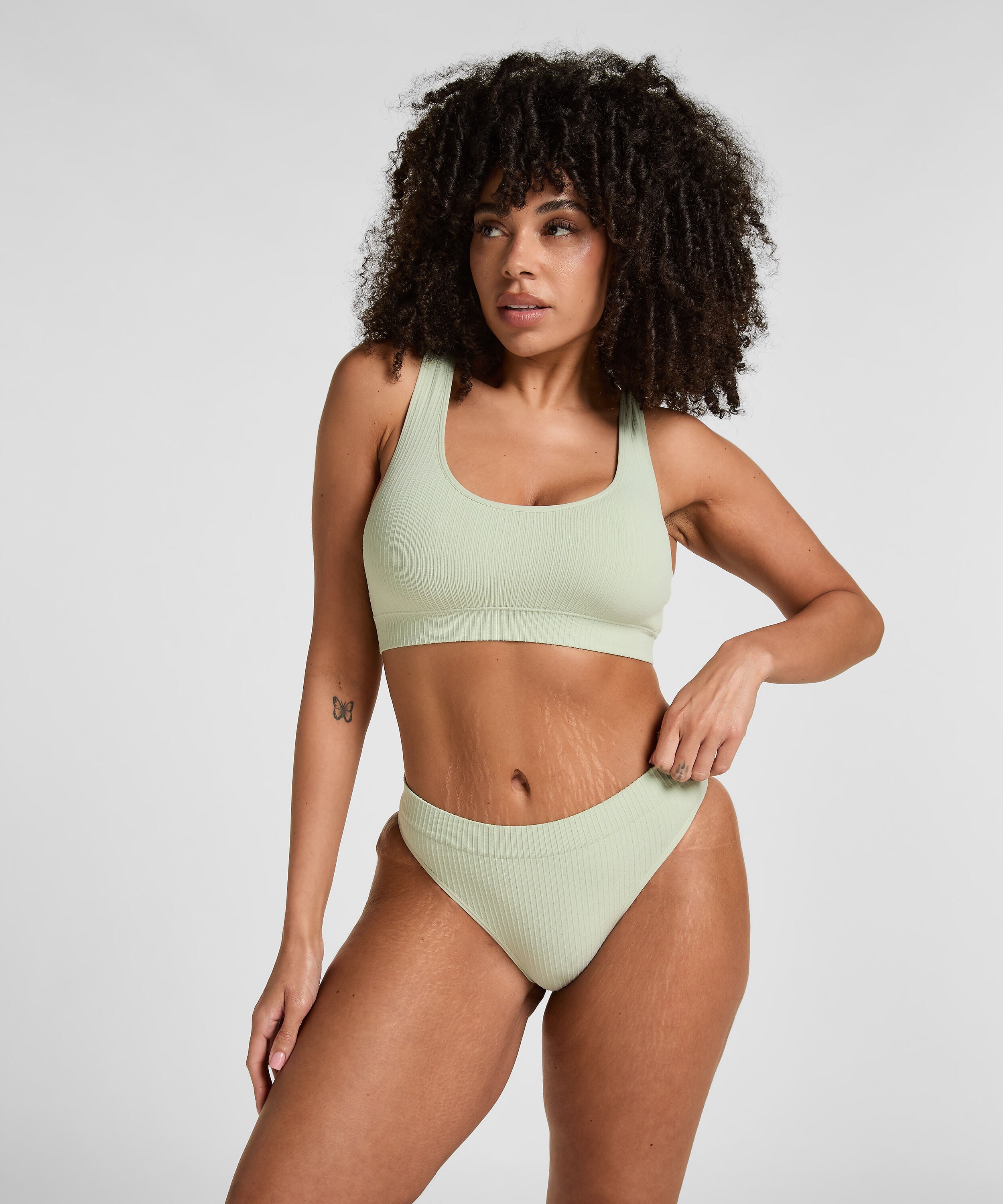Brazilian-trosa Dianne, Grön Brazilian-trosa Dianne, Grön