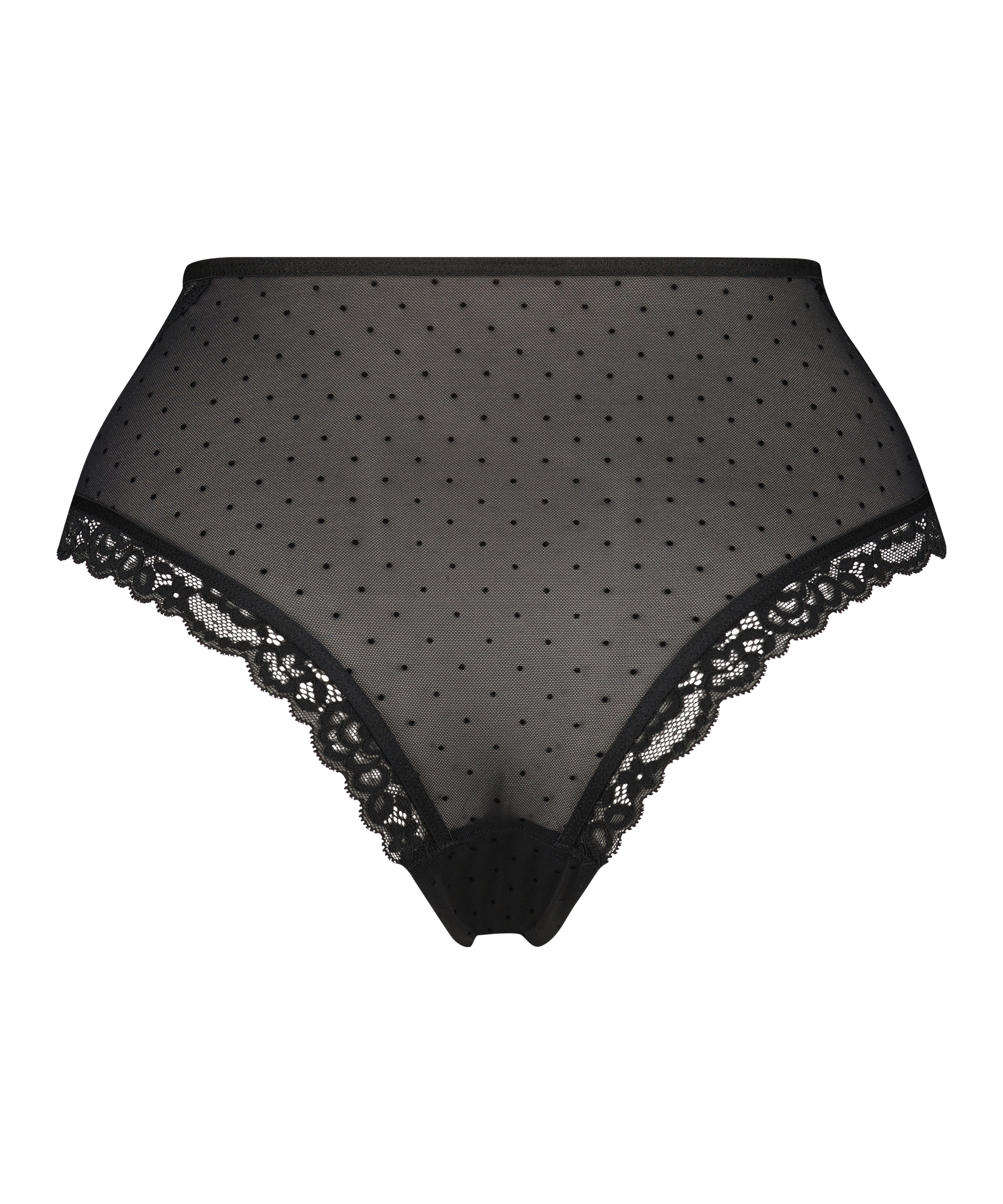 Indiana Curvy Brazilian-trosa, Svart, main