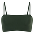 Bandeau Bralette Smooth, Grön
