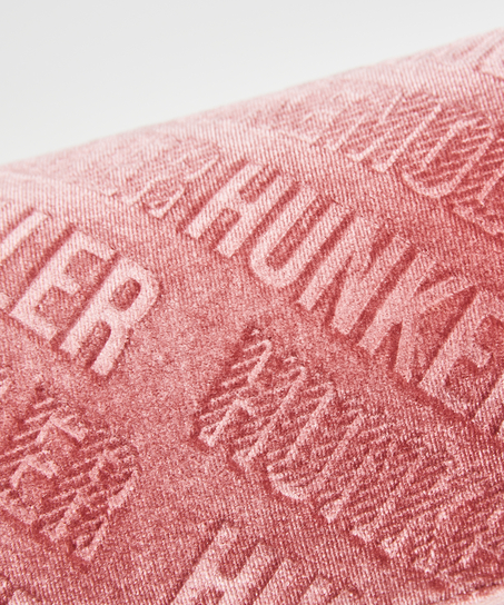 Sminkväska Velour, Rosa