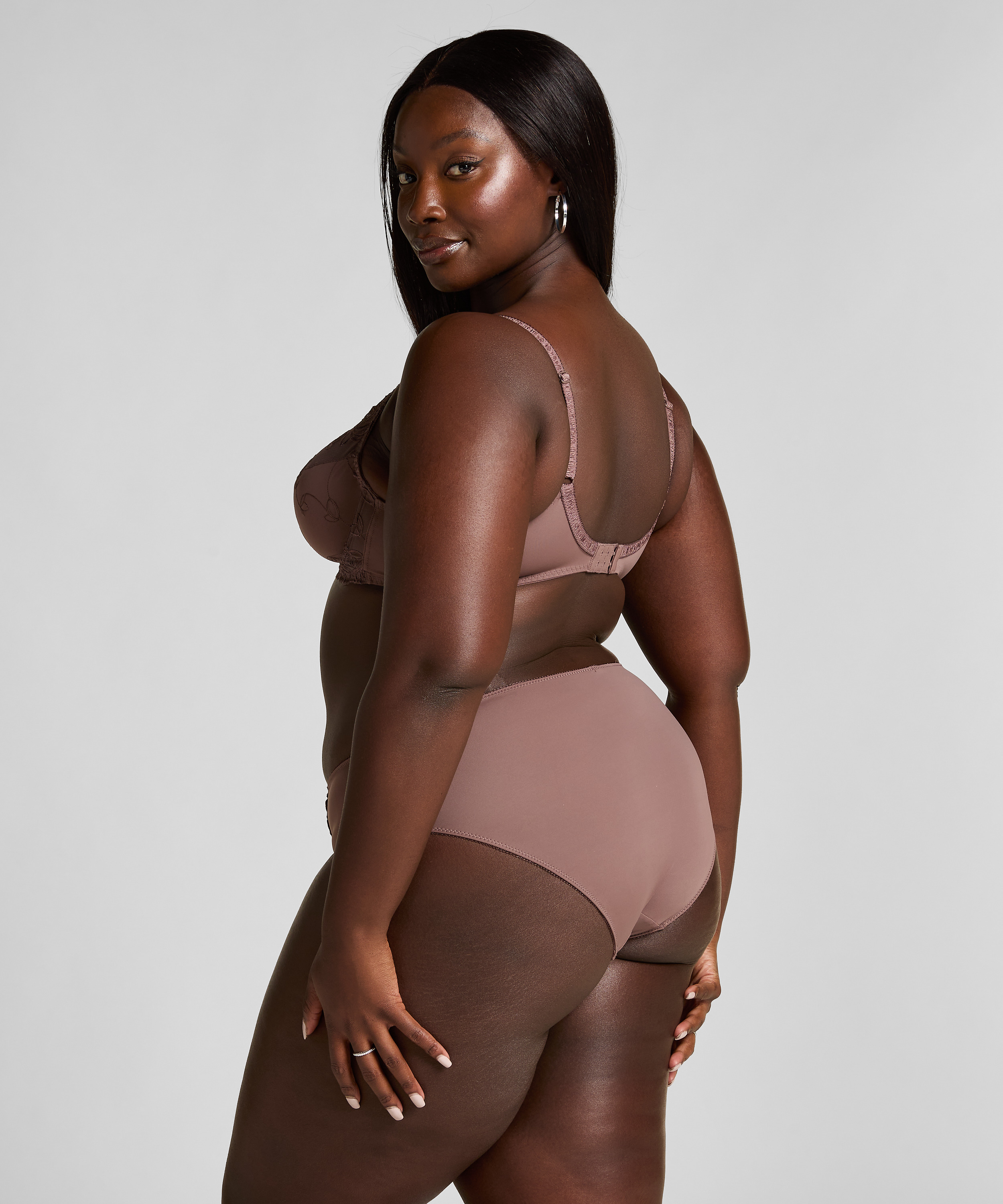 Hög trosa Diva, Brun, main