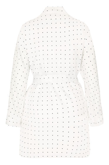 Hunkemöller Satin Kimono Dolly med Prickigt Mönster morgonrockar dam – bild 2