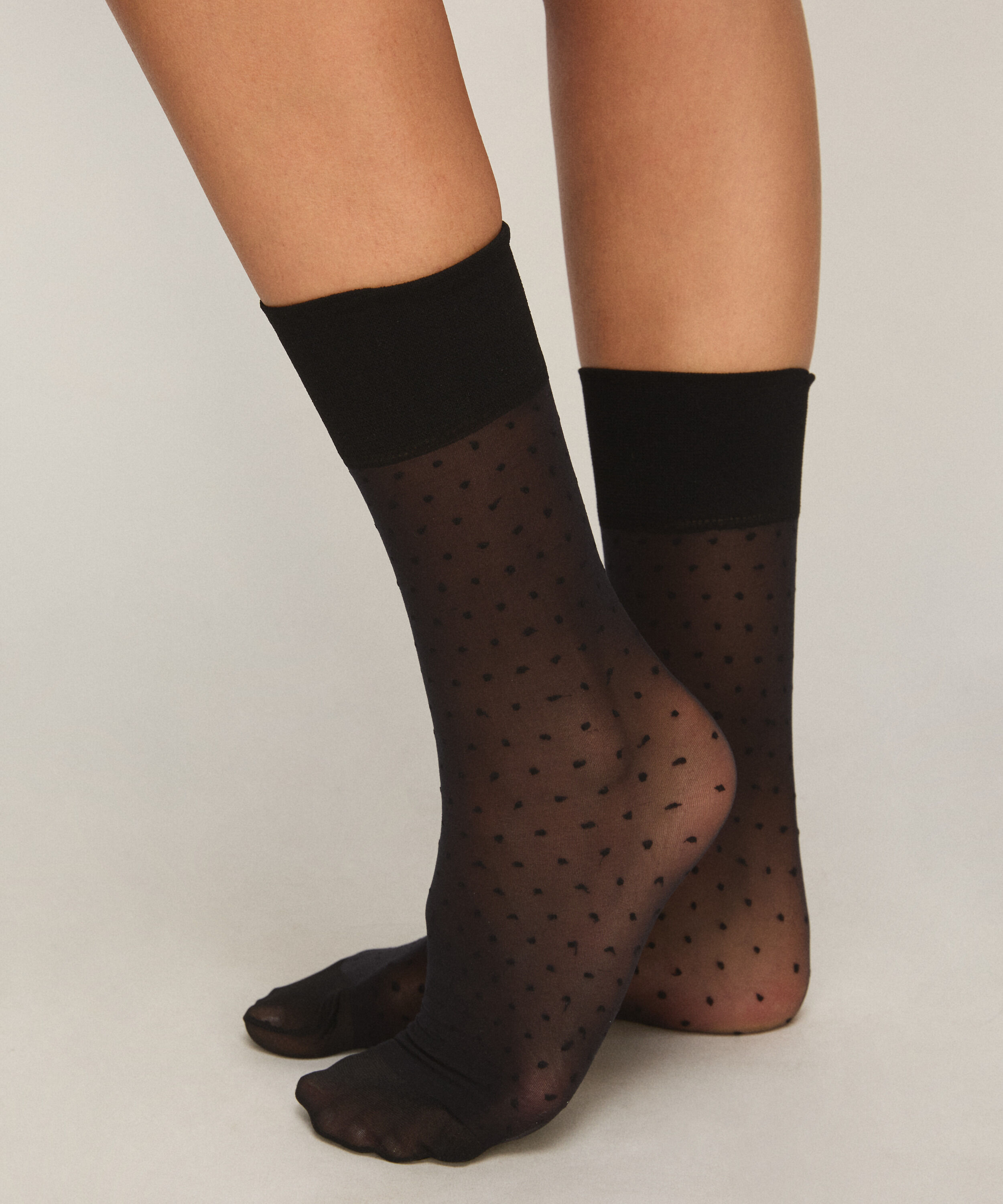 Sheer Strumpor Dots