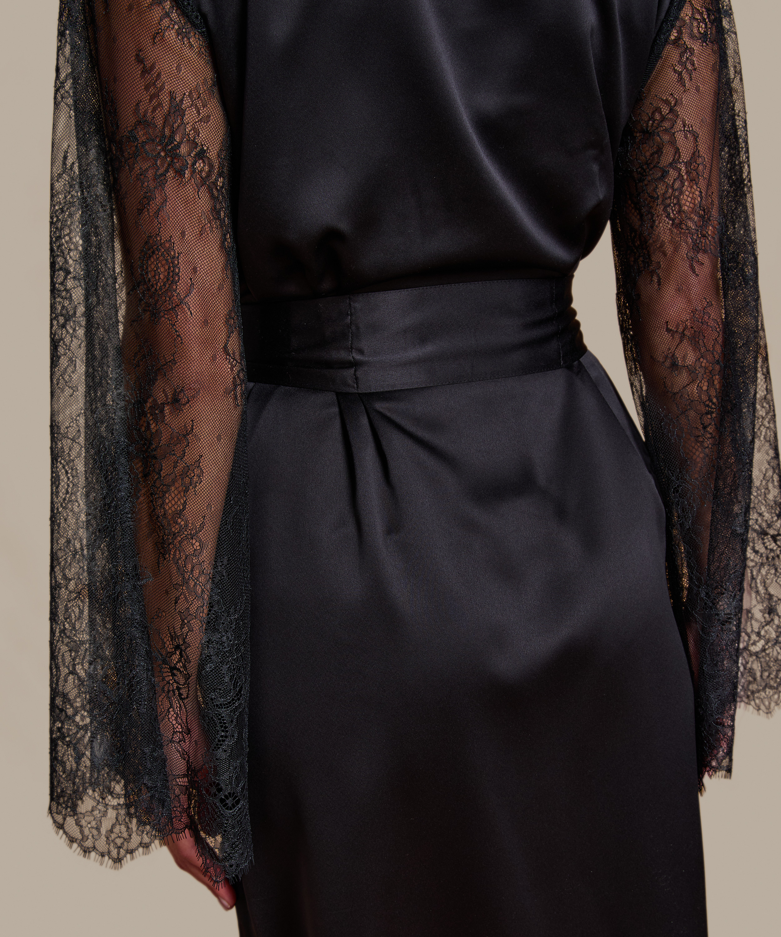 Kimono Camille, Svart, main