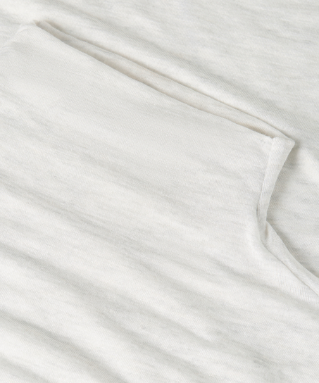 super soft cashmereblandad-topp med polokrage, Grå