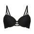 Formpressad bygel-bh Mahina, Svart