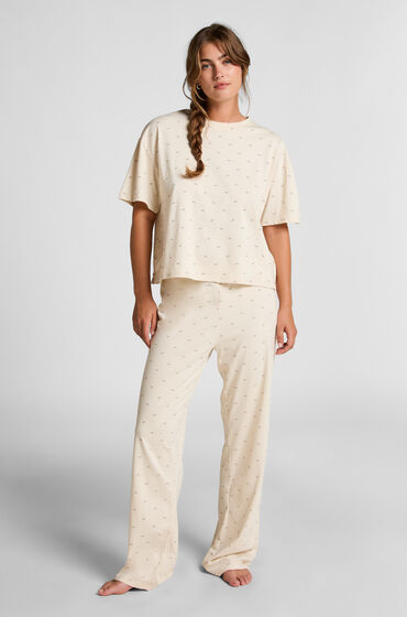 Hunkemöller Pyjamasset Vit