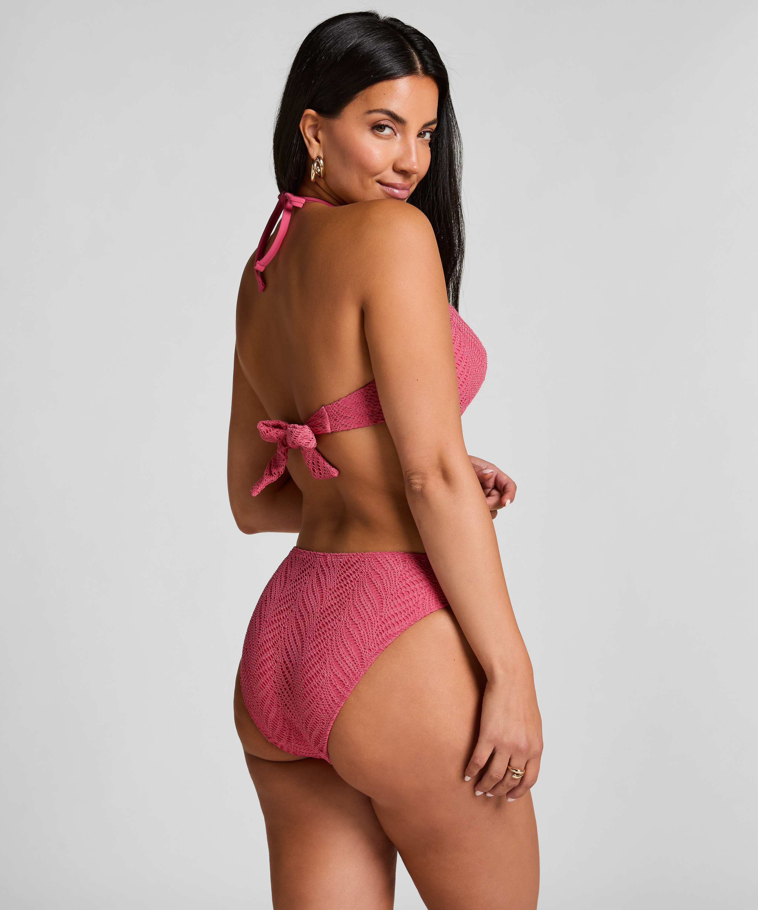 Lanai bandeau-bikiniöverdel, Rosa, main