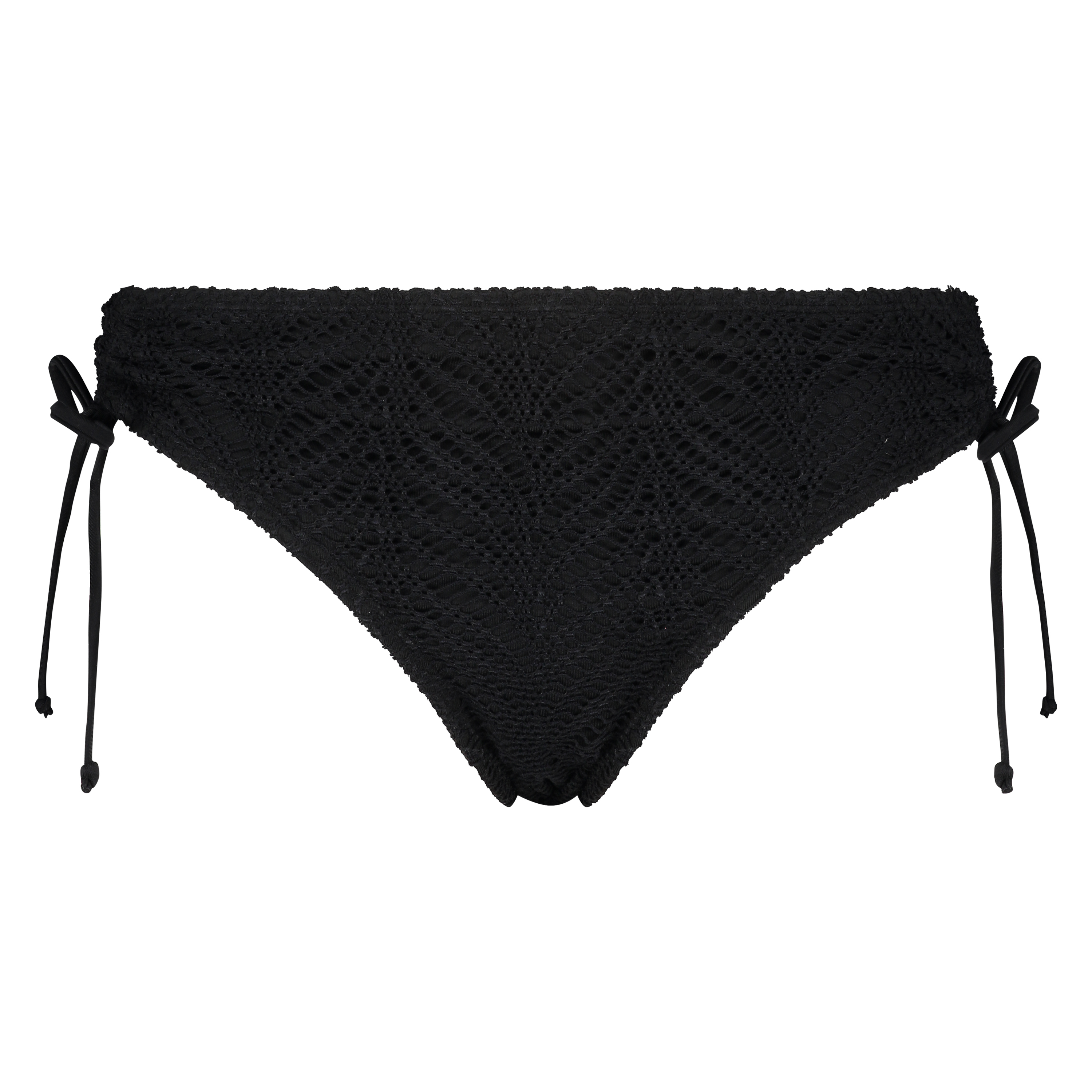 Bikininederdel Crochet, Svart, main