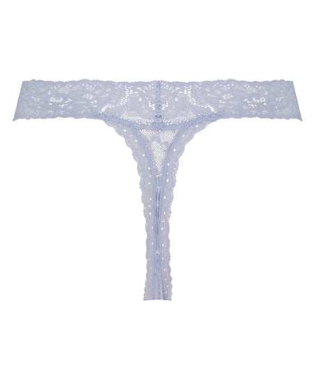 Extra l&aring;g stringtrosa Madison, Lila