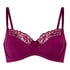 Icke-formpressad bygel-bh Margot, Lila
