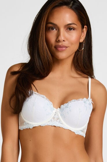 Hunkemöller Peonie formpressad bygel-bh Vit