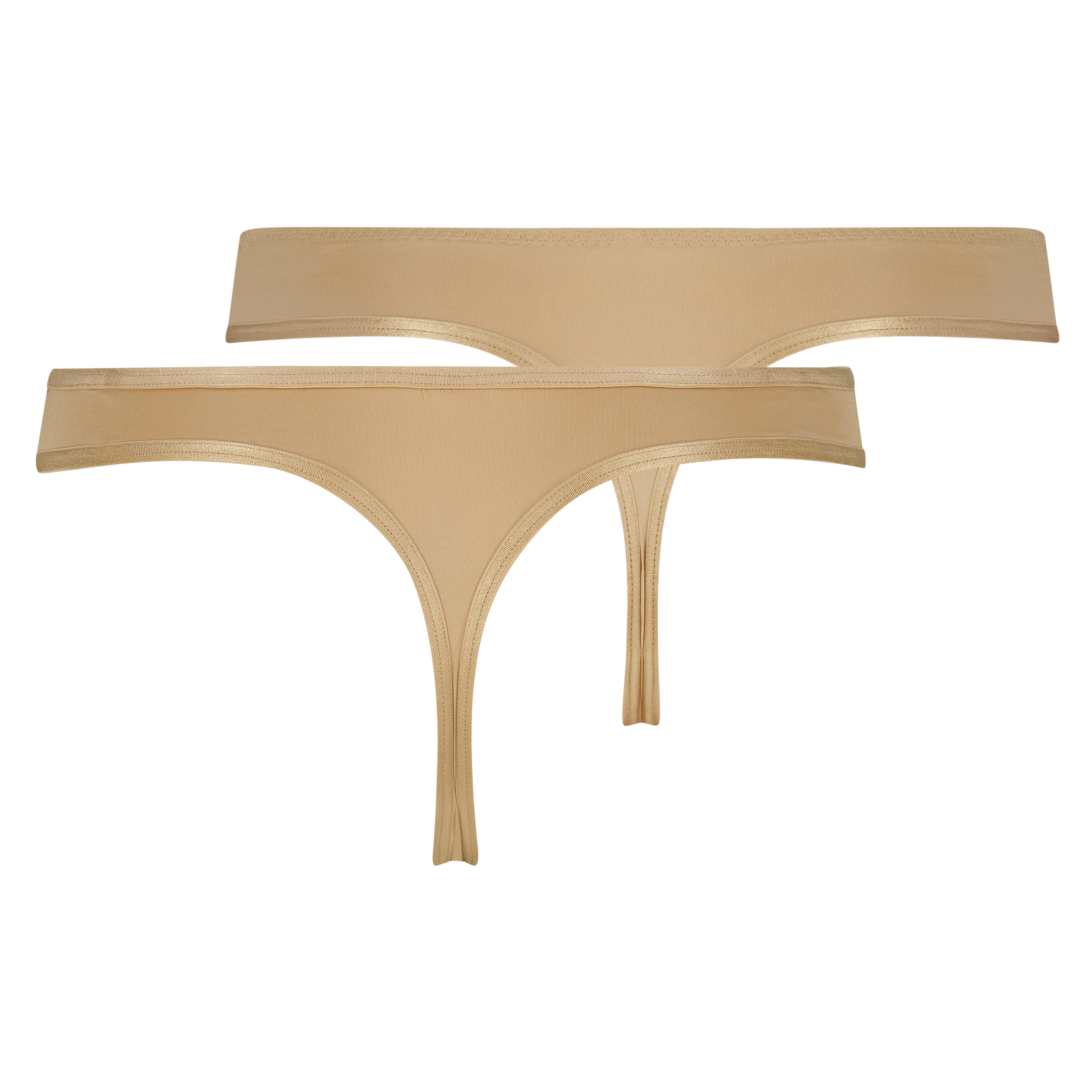 2-pack stringtrosor Angie, Beige, main