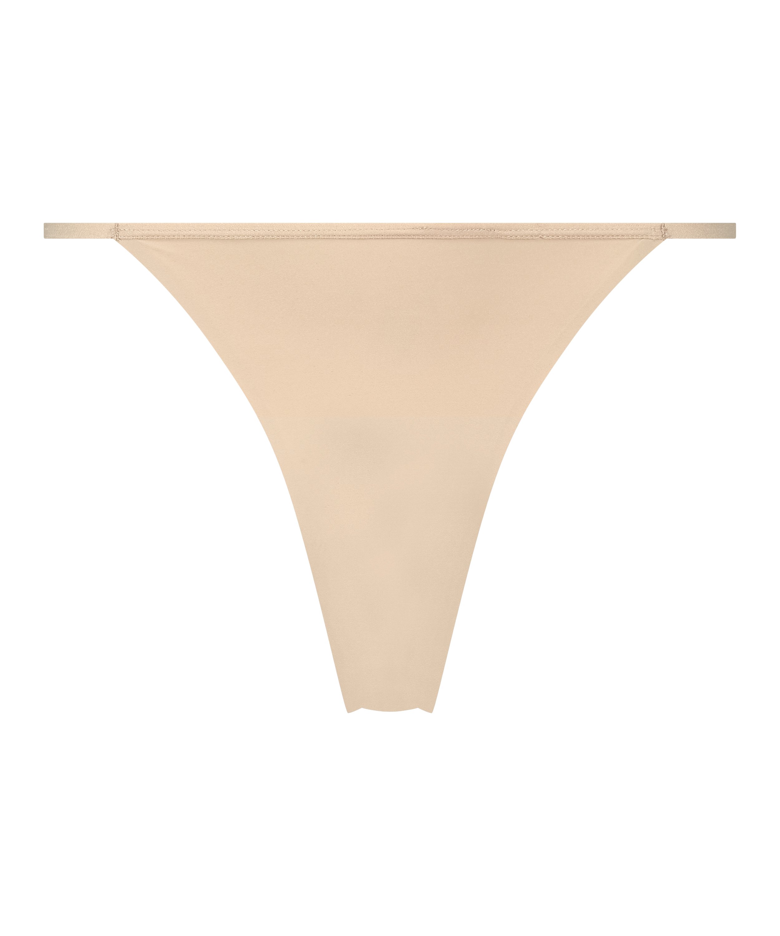 Sömlös stringtrosa, Beige, main