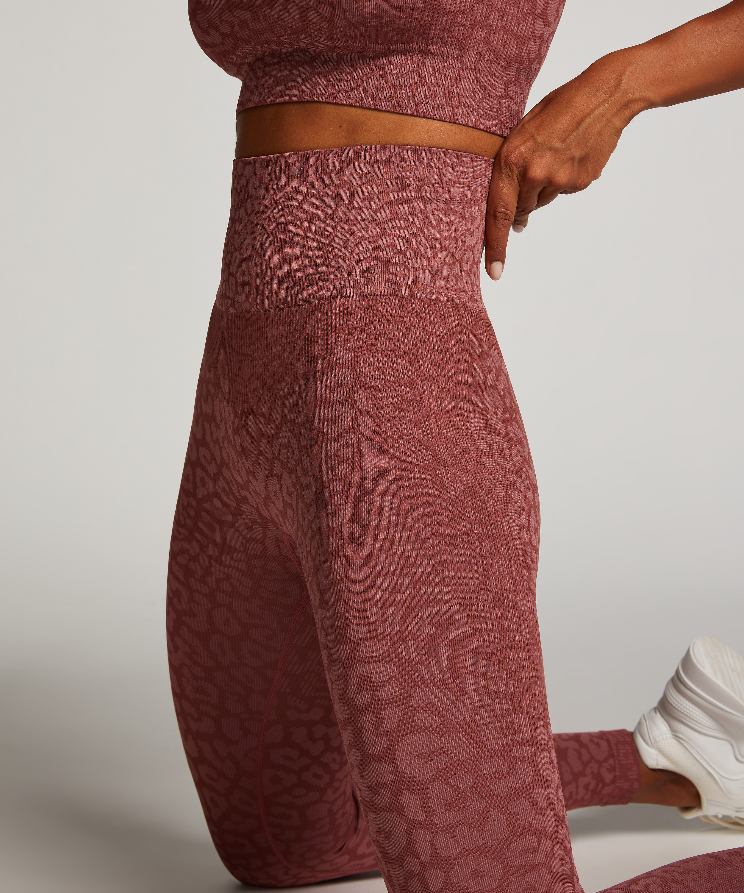 HKMX S&ouml;ml&ouml;s sportlegging h&ouml;g midja, Rosa, main