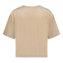 Top Velours Pocket, Beige