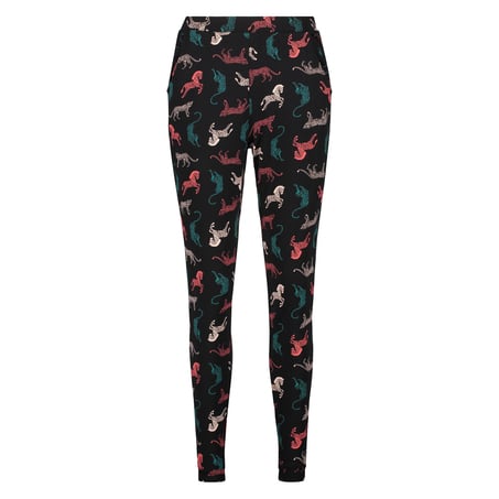 Petite Jersey Pyjamasbyxor, Svart