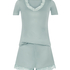 Pyjamasset i jersey, Gr&ouml;n