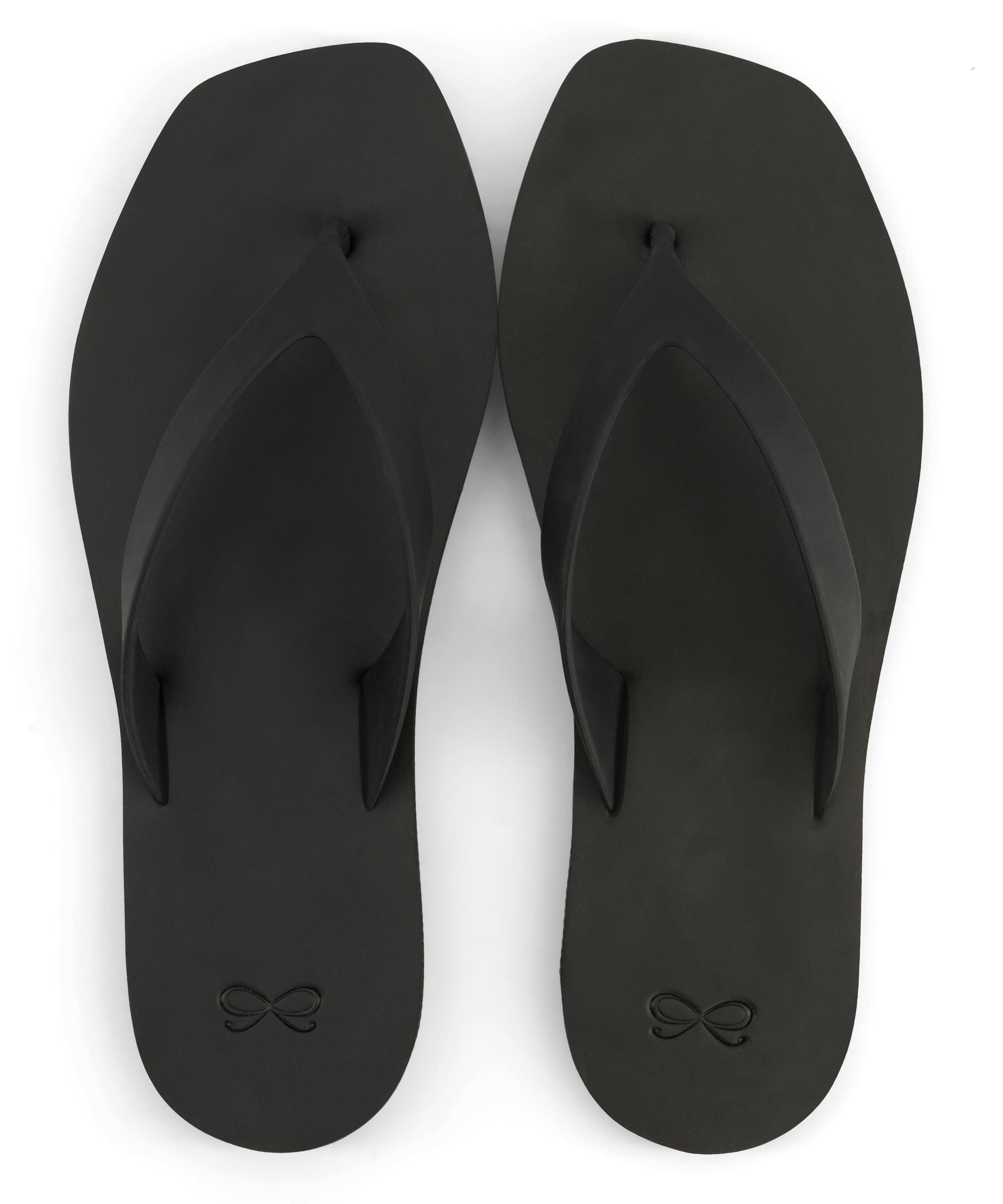 Julie flipflops, Svart, main