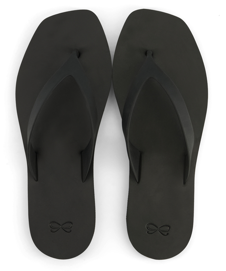 Julie flipflops, Svart