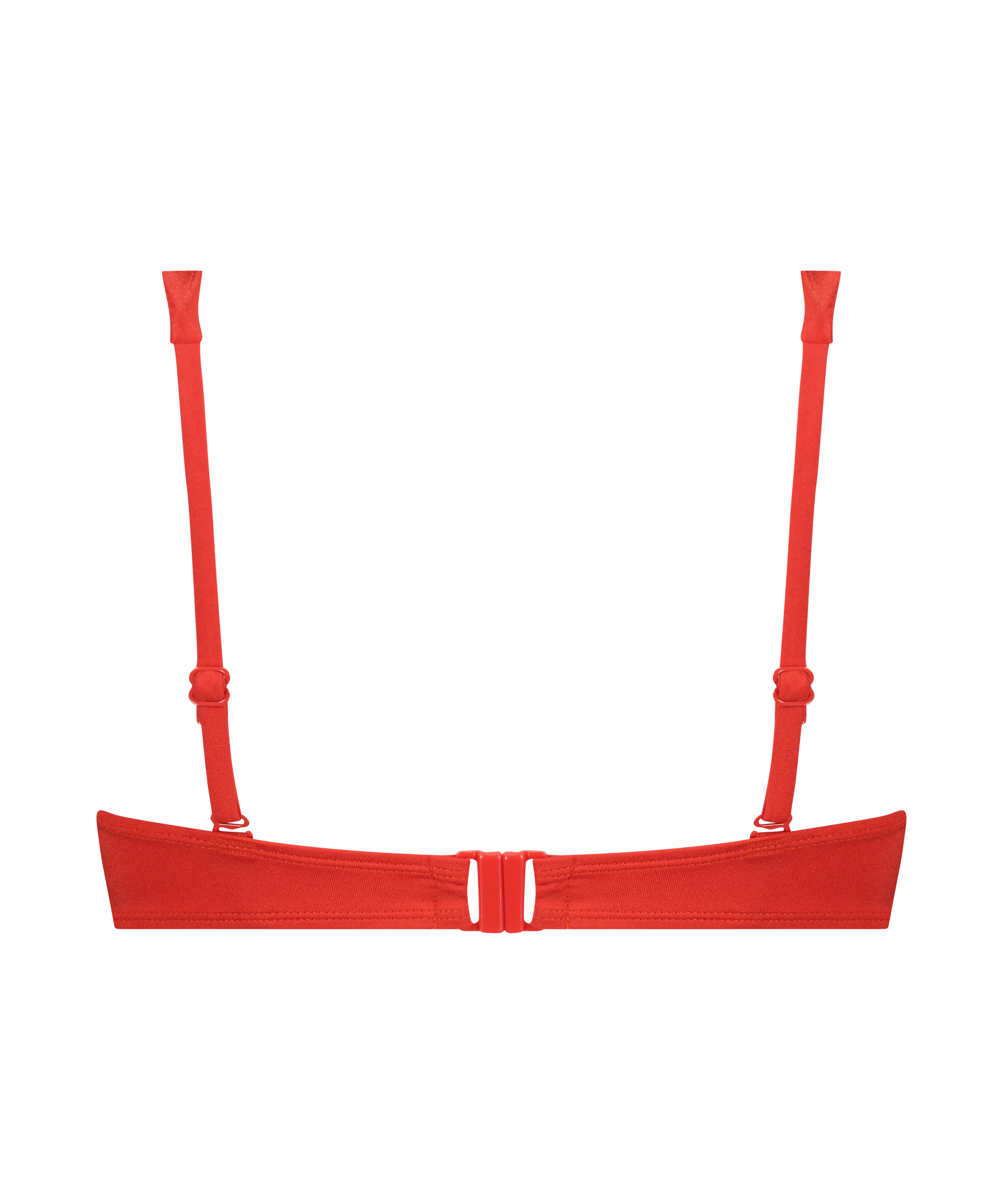Ovadderad bikinitopp BoraBora, Röd, main