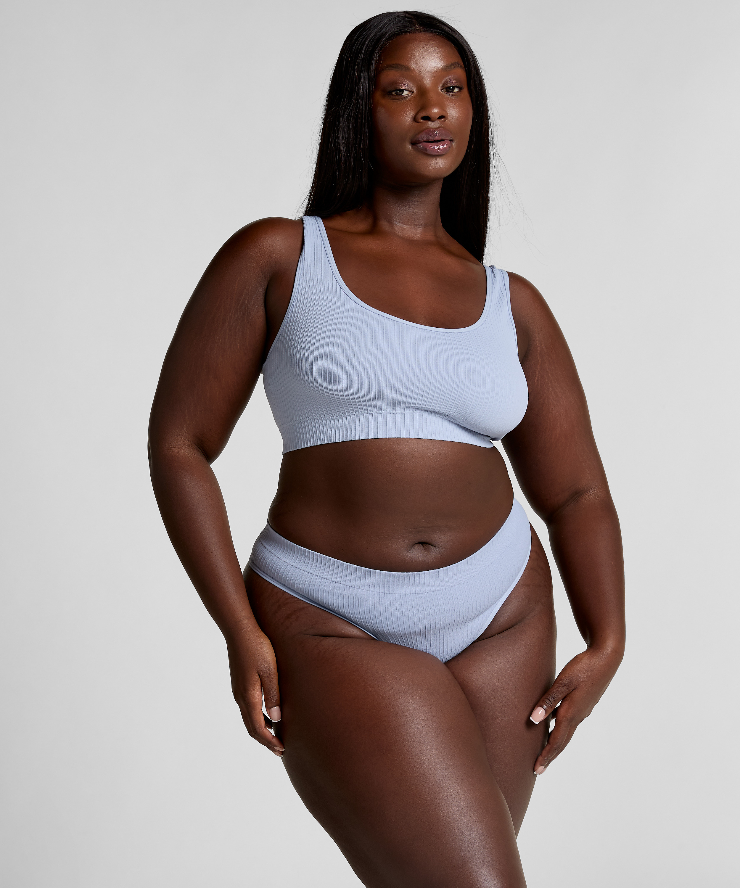 Bralette Scoop Dianne, Blå, main