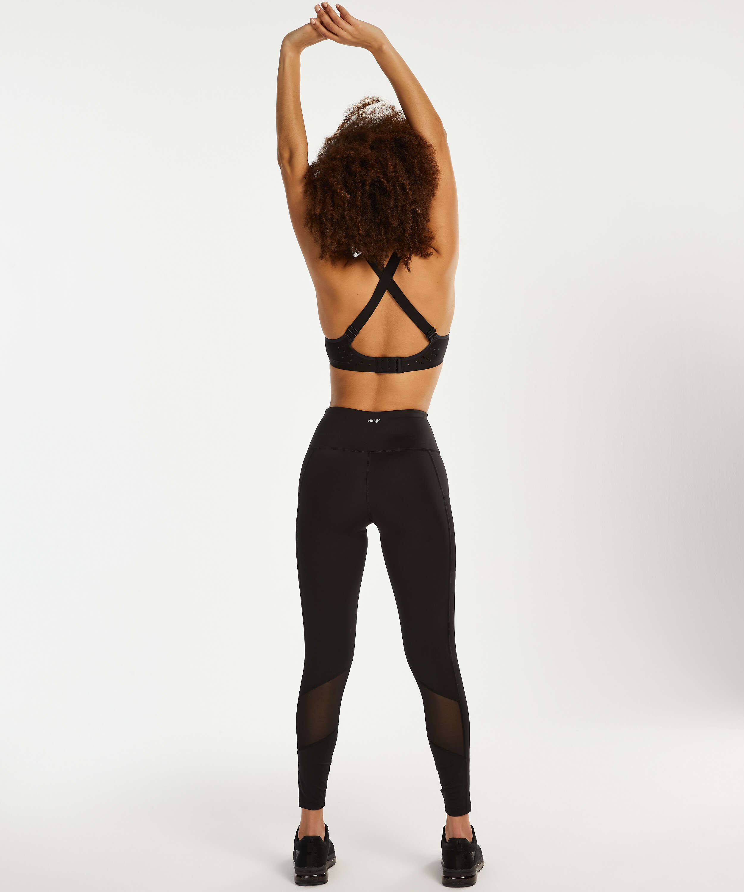 HKMX Infinity sport-bh niv&aring; 2, Svart, main