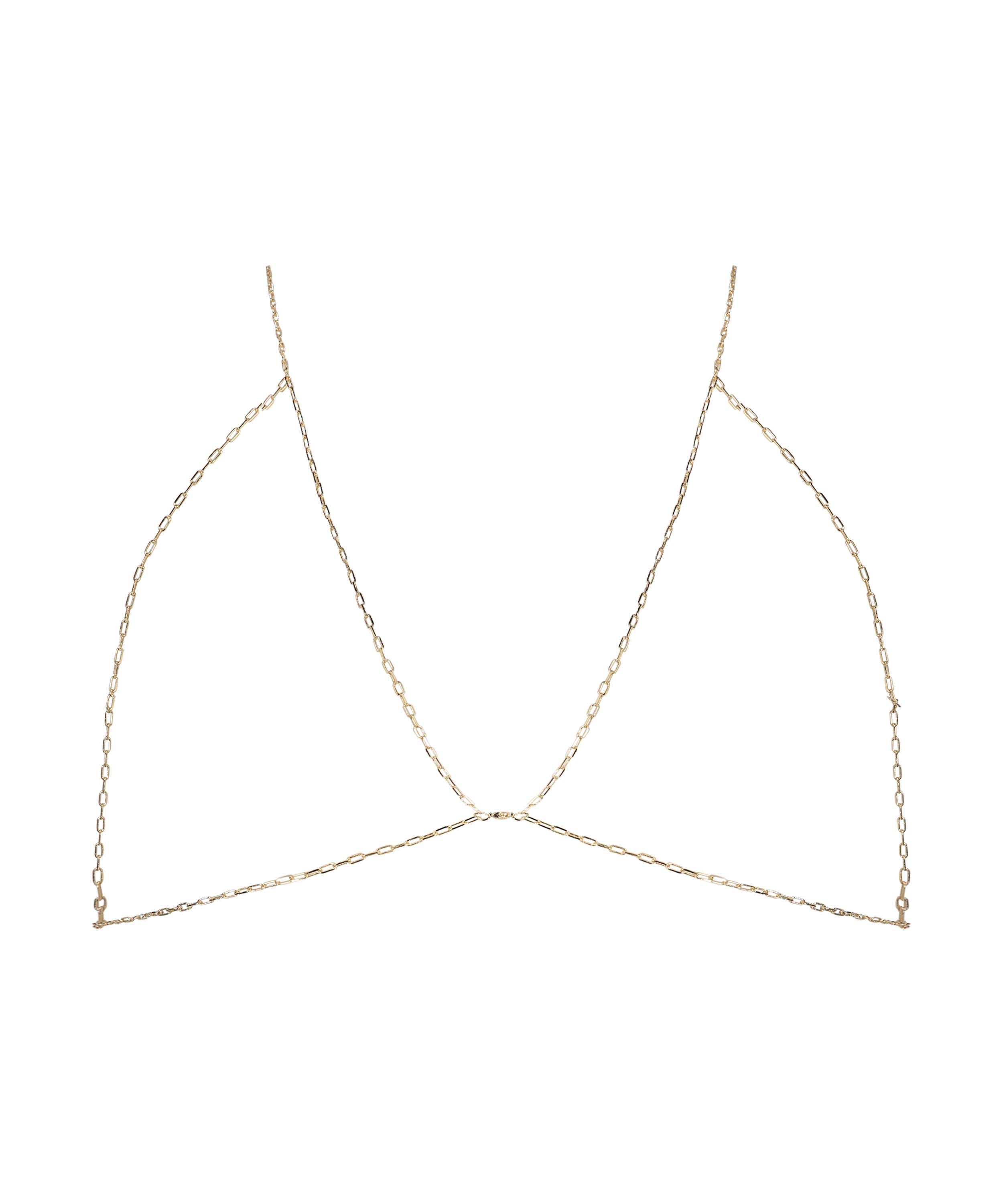 Chain Bralette, Gul, main
