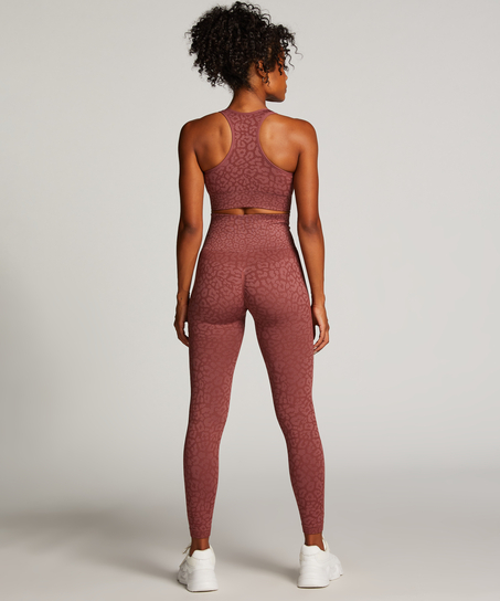 HKMX S&ouml;ml&ouml;s sportlegging h&ouml;g midja, Rosa