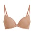 Formpressad bygel-bh Plunge, Brun