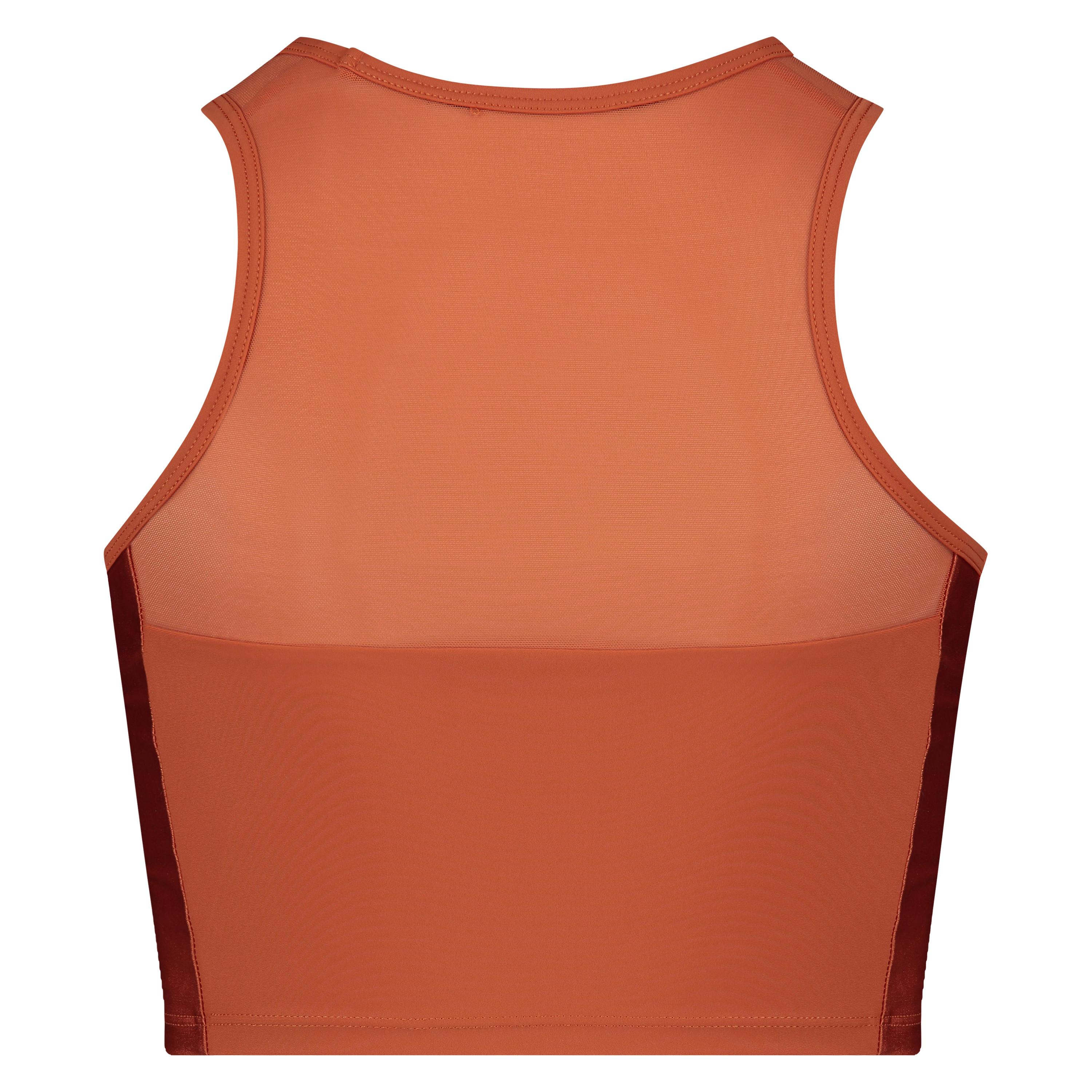 HKMX cropped träningslinne Shine on Sports, Brun, main