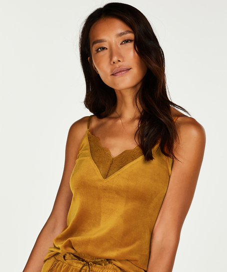 Linne Velour Lace, Gul