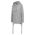 HKMX sweatshirt lace-up, Grå