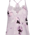 Camisole-topp i Satin, Lila