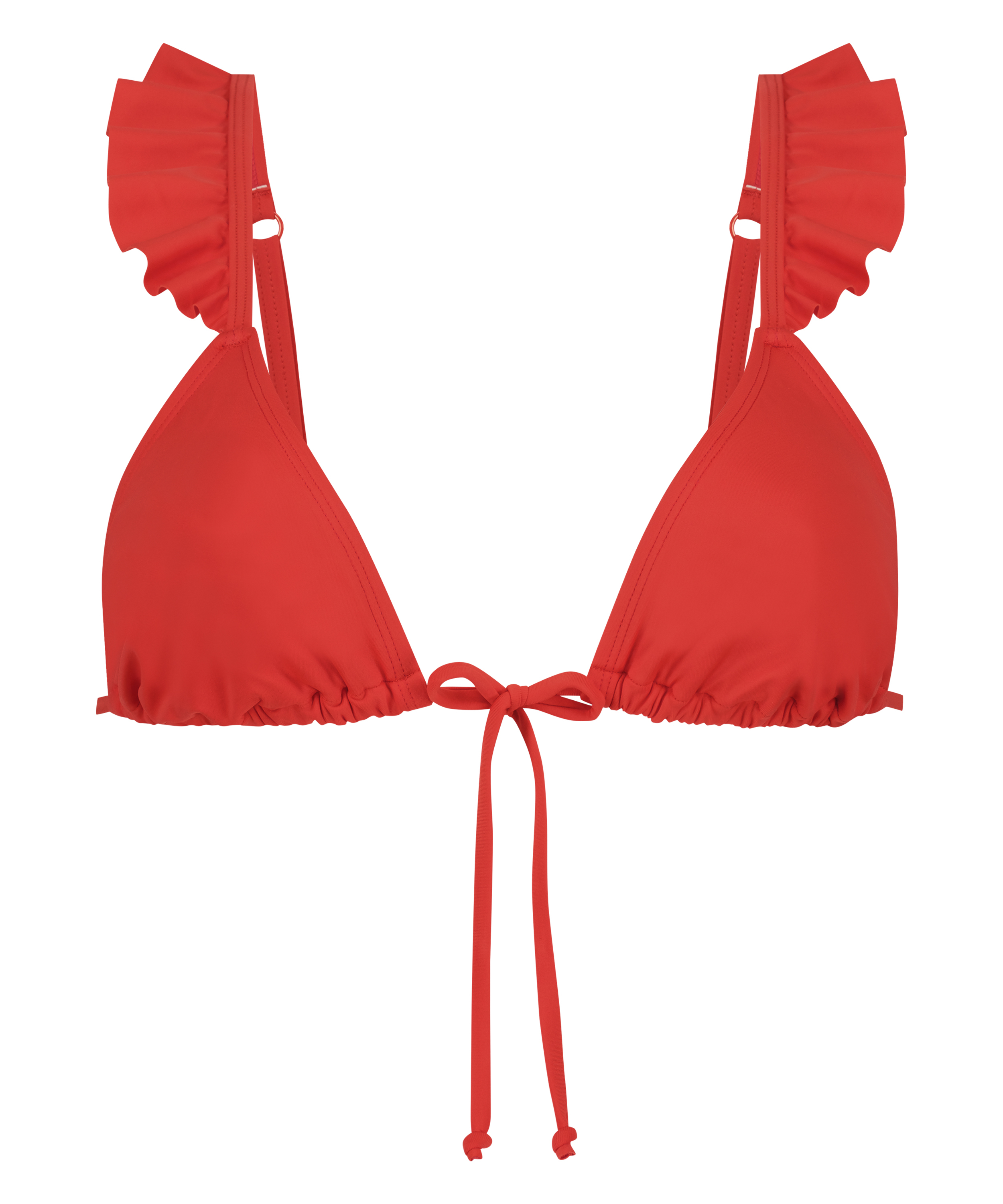 Sardinia triangel-bikiniöverdel, röd, main