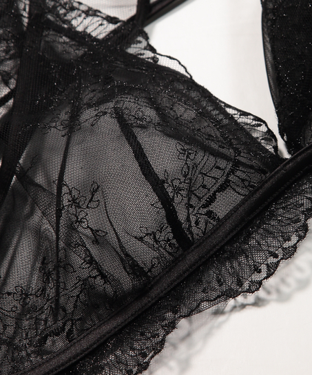 Bralette Akira, Svart