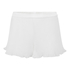 Plisse shorts, Vit
